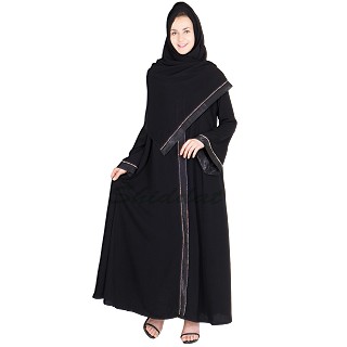 Nida Burqa-Front open abaya